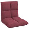 vidaXL Cadeira de Piso Vinho Vermelho 50 x 61 x 57 cm tecido