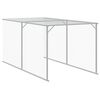 vidaXL Galinheiro com anexo 117x813x123 cm a&ccedil;o galvanizado antracite