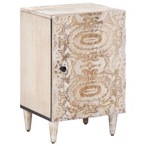 vidaXL Arm&aacute;rio de Banheiro com armazenamento Branco 38 x 33,5 x 58 cm