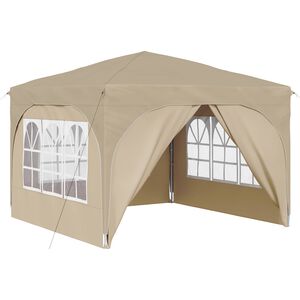 vidaXL Tenda de Festa Pop-up 290 x 290 x 245 cm Creme