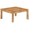 vidaXL Mesa de centro 80x80x40 cm madeira de ac&aacute;cia maci&ccedil;a