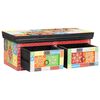 vidaXL Gabinete para TV com gaveta Multicolor 60 x 30 x 24 cm