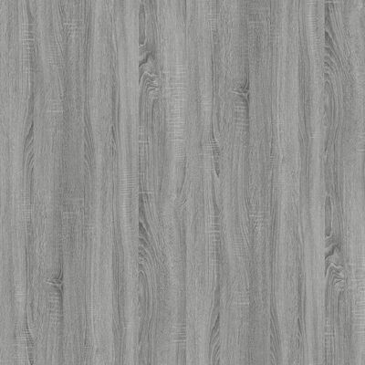 vidaXL Mesa de apoio 50x46x35 cm derivados de madeira cinzento sonoma