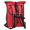vidaXL Bolsa de Bicicleta Vermelho 31 x 13 x 58 cm Poliéster