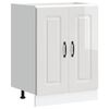 vidaXL Arm&aacute;rio baixo lavat&oacute;rio Kalmar branco alto brilho 60x46x81,5 cm