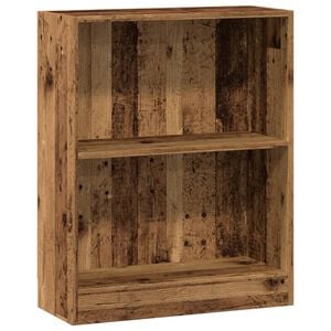 vidaXL Estante 60x24x76 cm derivados de madeira madeira velha