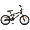 vidaXL BMX 16 Polegadas para 5-8 anos Preto