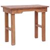 vidaXL Mesa de apoio 70x35x60 cm madeira de mogno maci&ccedil;a