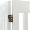 TRIXIE Barreira de seguran&ccedil;a para c&atilde;es 4 partes MDF 60-160 cm branco