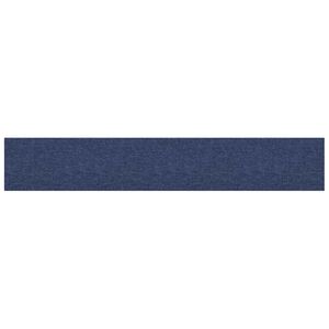 vidaXL Cabeceira de Parede 12 unid. 90 x 15 cm Azul tecido