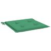 vidaXL Almofad&otilde;es p/ cadeiras jardim 6pcs 40x40x4 cm oxford verde