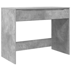 vidaXL Mesa Cinzento Concreto 100 x 50 x 78 cm Madeira engenheirada