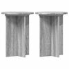 vidaXL Suporte para Plantas 2 pcs Sonoma Cinzento &Oslash;29,5 x 40 cm