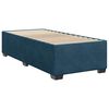 vidaXL Cama boxspring com colch&atilde;o 80x200 cm veludo azul