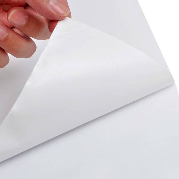 vidaXL Pel&iacute;culas para carro 2 pcs 100x150 cm + 50x150 cm branco mate