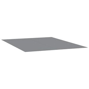 vidaXL Pano para ch&atilde;o de piscinas 300x220 cm poli&eacute;ster geot&ecirc;xtil cinza