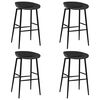 vidaXL 5 pcs conjunto de bar branco e cinzento