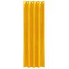 vidaXL Cortinas opacas 2 pcs Amarelo Mostarda 140 x 260 cm Veludo