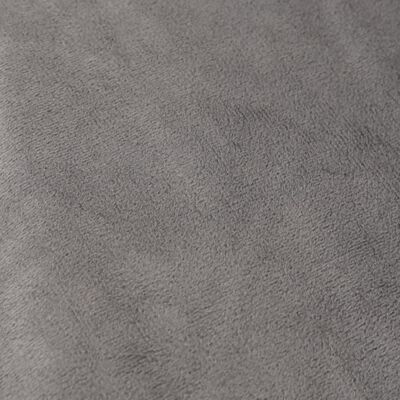 vidaXL Manta pesada c/ capa 10 kg 135x200 cm tecido cinzento