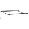 vidaXL Estrutura de Toldo Ajust&aacute;vel Antracite 3 x 2,5 m A&ccedil;o