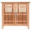 vidaXL Arm&aacute;rio lavat&oacute;rio casa de banho 66x29x61,5cm nogueira maci&ccedil;a