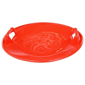 vidaXL Tren&oacute; redondo 66,5 cm PP vermelho
