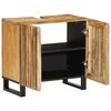 vidaXL Armário para lavatório 62x34x58 cm mangueira maciça áspera