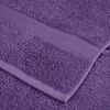 vidaXL Toalhas de banho premium SOLUND 2pcs 70x140 cm 600 gsm roxo