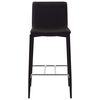 vidaXL 3 pcs conjunto de bar couro artificial castanho