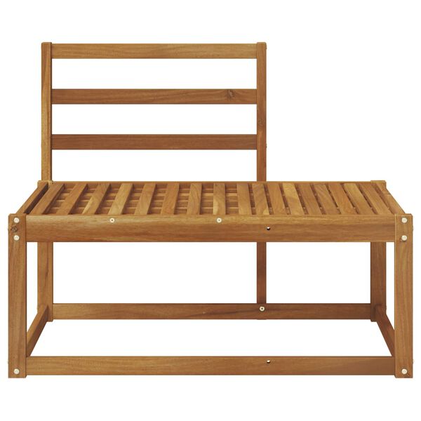 vidaXL Sof&aacute; de Canto Externo Natural 91 x 63 x 73 cm