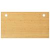 vidaXL Tampo de secret&aacute;ria 100x60x1,5 cm bambu