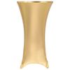 vidaXL 2 pcs capas extens&iacute;veis para mesa 70 cm dourado