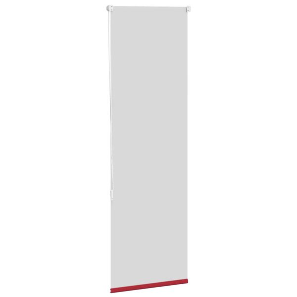 vidaXL Persiana de enrolar 45x130 cm largura tecido 40,7 cm poli&eacute;ster