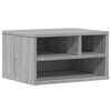 vidaXL Suporte de impressora 40x32x22,5 cm deriv. madeira cinza sonoma