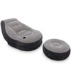Intex Cadeira insufl&aacute;vel com pufe Ultra Lounge Relax 68564NP