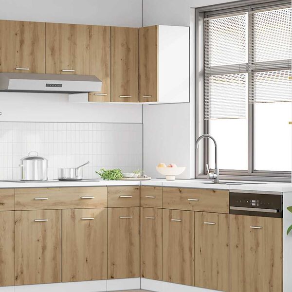 vidaXL Arm&aacute;rio canto suspenso &ldquo;Lyon&rdquo; carvalho artisiano