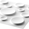 WallArt Painéis de parede 3D Crateras 12 pcs GA-WA11