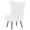 vidaXL poltrona Branco 69 x 74 x 93 cm Couro Artificial