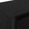 vidaXL Gabinete para TV com gaveta Carvalho Preto 100 x 36 x 49.5 cm