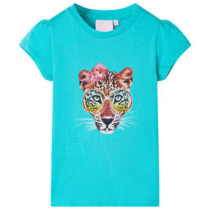 vidaXL T-shirt infantil menta 116