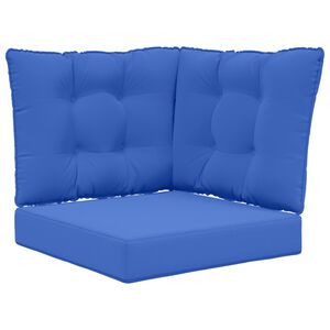 vidaXL Almofada para Sof&aacute; Externo Poli&eacute;ster Azul Royal 50,5 x 50,5 cm