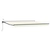 vidaXL Toldo Retr&aacute;til El&eacute;trico Creme e Antracite 4 x 2 m