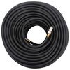 vidaXL Mangueira de ar h&iacute;brida 0,6" 50 m borracha e PVC preto
