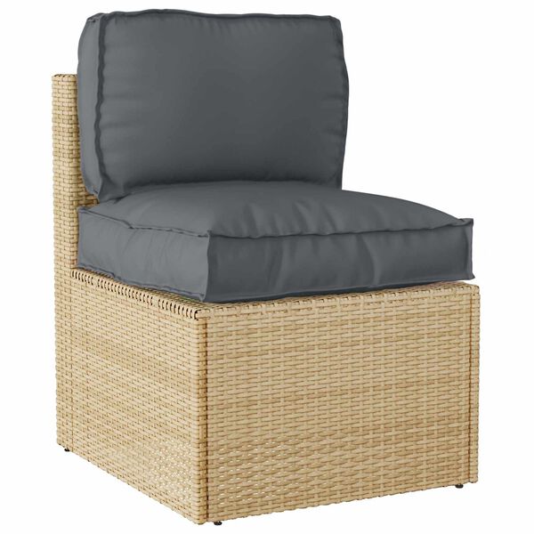 vidaXL Conjunto de Almofadas para Palete 2 pcs Antracite Tecido Oxford