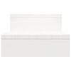 vidaXL Suporte para monitor (52-101)x22x14 cm pinho maciço branco
