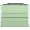 vidaXL Floreira Verde Pastel 195 x 100 x 45 cm A&ccedil;o Galvanizado
