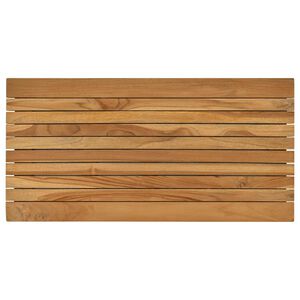 vidaXL Tampo de Mesa 80 x 40 x 3,5 cm Retangular Natural