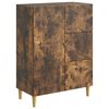 vidaXL Buffet Carvalho Fumado 66 x 34,5 x 90 cm Derivados de Madeira