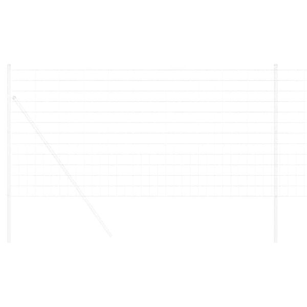 vidaXL Cerca Euro 1 x 25 m Ferro revestido de PVC