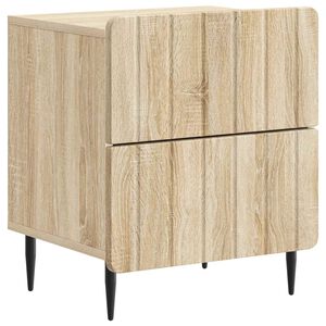 vidaXL Arm&aacute;rio de Cabeceira Carvalho Sonoma 43 x 34,5 x 49,5 cm